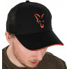 Кепка с сеткой Fox Collection trucker Black/Orange