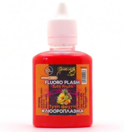 Активный дип флюороплазма Grandcarp ТУТТИ ФРУТТИ  (день) серия ATTRACT 50 мл.