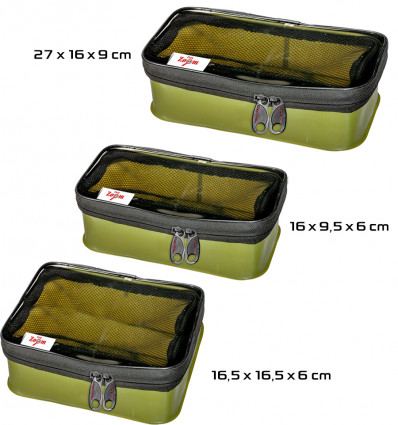 Сумка для рибальських аксесуарів із прозорим верхом Transparent-N Soft Top Box