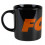 Кружка керамическая Fox Black and Orange Logo Ceramic Mug, 350 мл