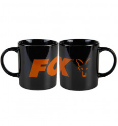 Кружка керамическая Fox Black and Orange Logo Ceramic Mug, 350 мл
