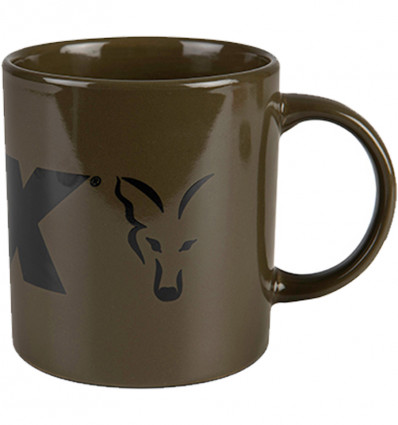 Кружка керамическая Fox Green and Black Logo Ceramic Mug, 350 мл