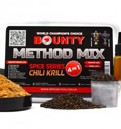 Метод микс BOUNTY METHOD MIX 4in1 CHILI KRILL (чили криль)