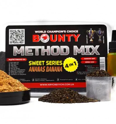 Метод мікс BOUNTY METHOD MIX 4in1 ANANAS BANANA (ананас банан)