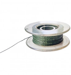 Мягкий поводочный материал без оплетки Camo Green 25 Lb, 15 m