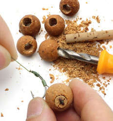 Набір пробкових паличок 3 шт зі свердлом W4C BAIT DRILL SET Ø 8 мм