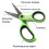 Рыболовные ножницы с точилкой для крючков W4C FISHING SCISSORS WITH HOOK SHARPENER