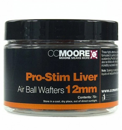 Бойлы нейтральной плавучести CC Moore Pro-Stim Liver Air Ball Wafter