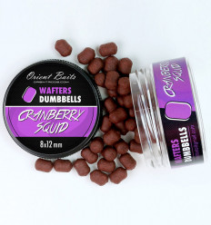 Бойли нейтральної плавучості Orient Baits WAFTERS DUMBBELLS Cranberry Squid
