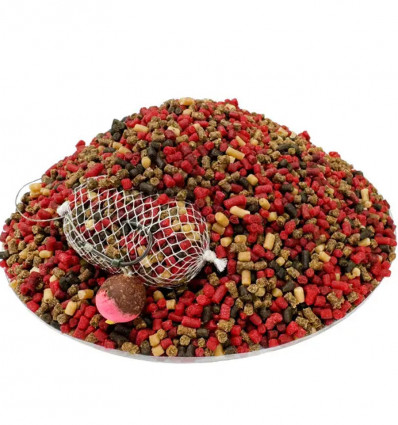 Стік-мікс BOUNTY STRAWBERRY / SALMON, 500 г + 60 мл ліквід