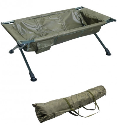 Карповый мат-люлька с телескопическими ногами World4Carp Carp Mat Cradle 120х70 см