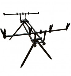 Алюмінієвий род под на 4 вудилища Black Core для коропової ловлі