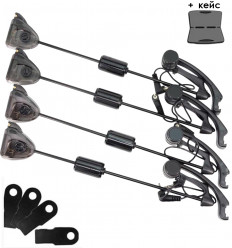 Набір свінгерів World4Carp SW20-4 black (white led)