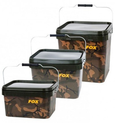 Ведро для рыбалки Fox Camo Square Bucket