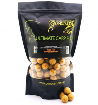 Бойлы прикормочные долгорастворимые ТИГРОВЫЙ ОРЕХ серия ATTRACT Ø20 мм