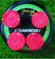 Бойлы насадочные Тандем КЛУБНИКА 20→14 мм