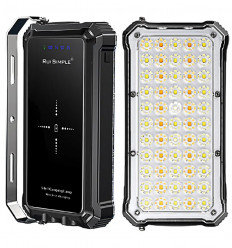 Многофункциональный кемпинговый LED-фонарь 5 в 1 с беспроводной зарядкой и Power Bank 20000 mAh 5500 lm