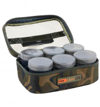 Сумка для насадок FOX Camolite Glug 8 Pot Case