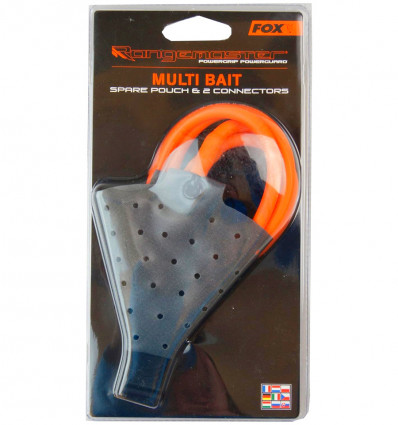 Змінна чаша та 2 джгути з кріпленнями для рогатки Fox Rangemaster Powerguard Catapults - Spare Multi Pouch & 2x Connectors