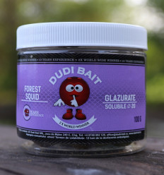 Бойлы Dudi Bait Caramele насадочные растворимые в дипе Кальмар-Лесные ягоды 100 г