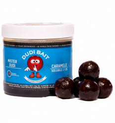 Бойлы Dudi Bait Caramele насадочные растворимые в дипе Mister Dudi 100 г