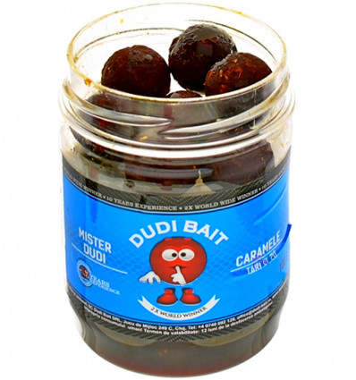 Бойли Dudi Bait Caramele насадочні варені в дипі Mister Dudi 100 г