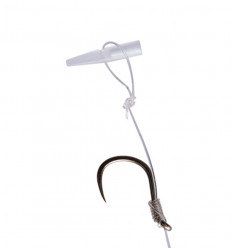 Стопор силиконовый Fishing Factor чёрный, 6шт.