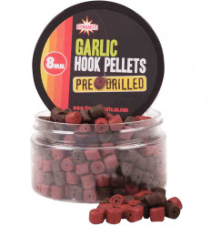 Пелетс насадковий Dynamite Baits Pre-Drilled Garlik Hook Pellets 8 мм