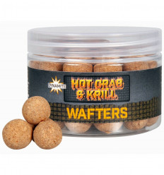 Бойлы нейтральной плавучести Dynamite Baits Hot Crab & Krill Wafters 15 мм