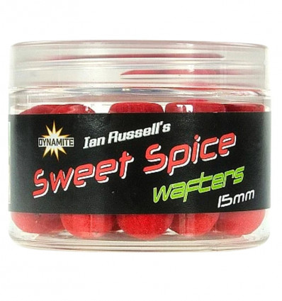 Бойлы нейтральной плавучести Dynamite Baits Ian Russell Sweet Spice Wafters 15 мм