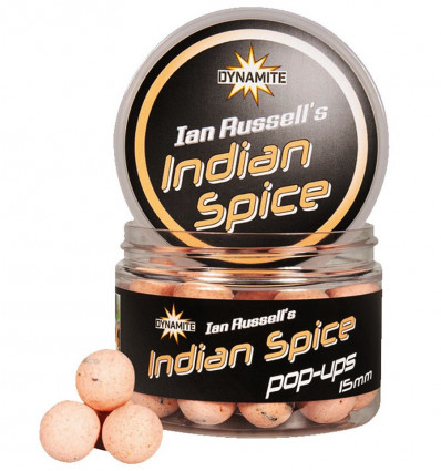 Бойлы поп ап Dynamite Baits Ian Russell Indian Spice Pop-Ups