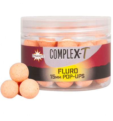 Бойли поп ап Dynamite Baits CompleX-T Fluro Pop-Ups 15mm
