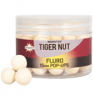 Бойлы поп ап Dynamite Baits Monster Tiger Nut Fluro Pop-Ups 15mm