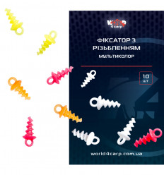 Фиксатор с резьбой Мультиколор, 10 шт
