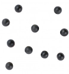 Бусины резиновые Ø 5 мм, 10 шт.
