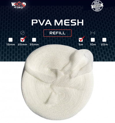 ПВА сетка для рыбалки 25 мм