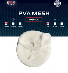 Растворимая ПВА сетка для рыбалки Ø 15 мм
