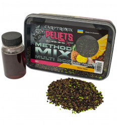 Метод мікс Carptronik Method Mix Multi Box - Halibut/Pineapple (Палтус/Ананас) 400г