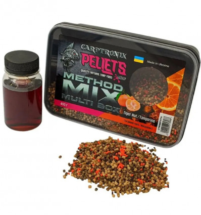 Метод мікс Carptronik Method Mix Multi Box - Halibut/Pineapple (Палтус/Ананас) 400г