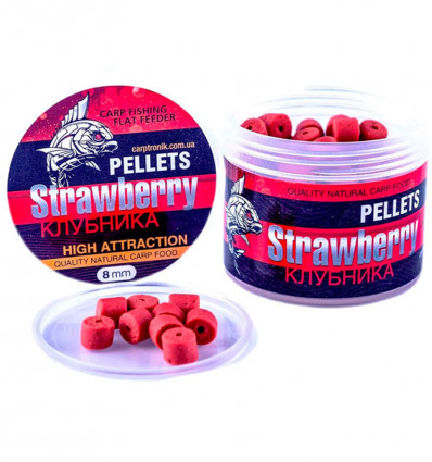 Пеллетс насадочный Carptronik Strawberry (Клубника)