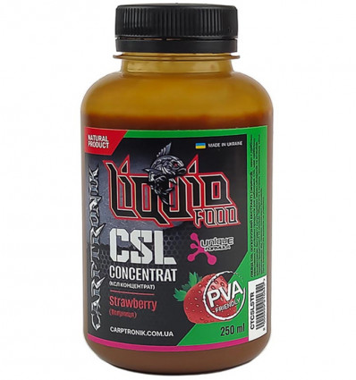 Кукурудзяний екстракт Carptronik CSL концентрат Strawberry (Полуниця), 250 мл