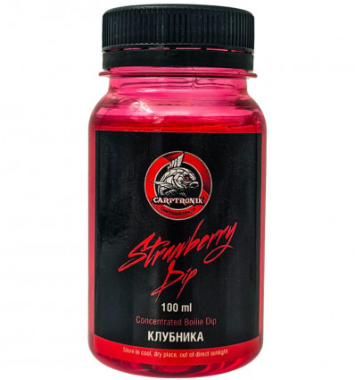 Діп Полуниця Carptronik Dip Strawberry, 100 мл
