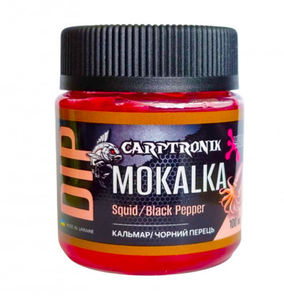 Діп Кальмар/Чорний перець Carptronik Dip Squid/Black Pepper, 100 мл