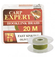 Повідковий матеріал, що тоне FAST sinking 15 lbs OLIVE GREEN 20 м