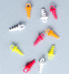 Фіксатор з різьбленням Мультиколор, 10 шт